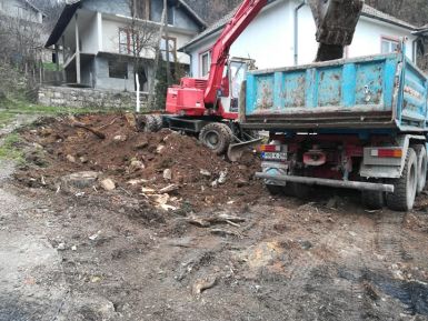 Priprema terena za džamiju u Jusićima