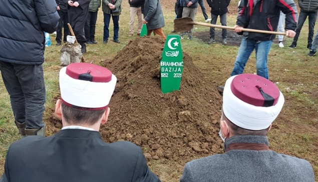 JUSIĆI-Dženaza:Ibrahimović Gazija (1952-2021)