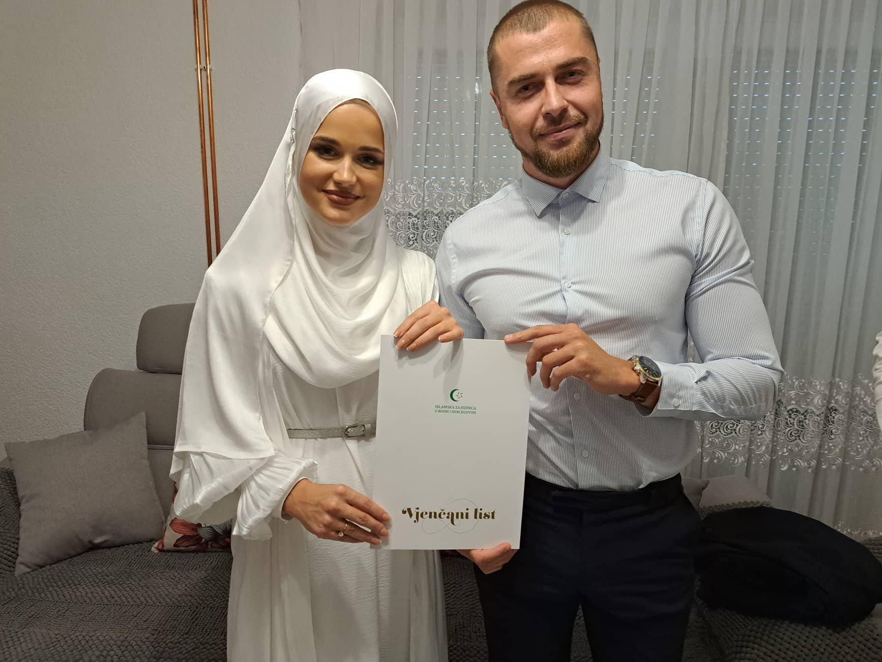 Šerijatsko vjenčanje: Selimović Zekerijah i Adilović Merima