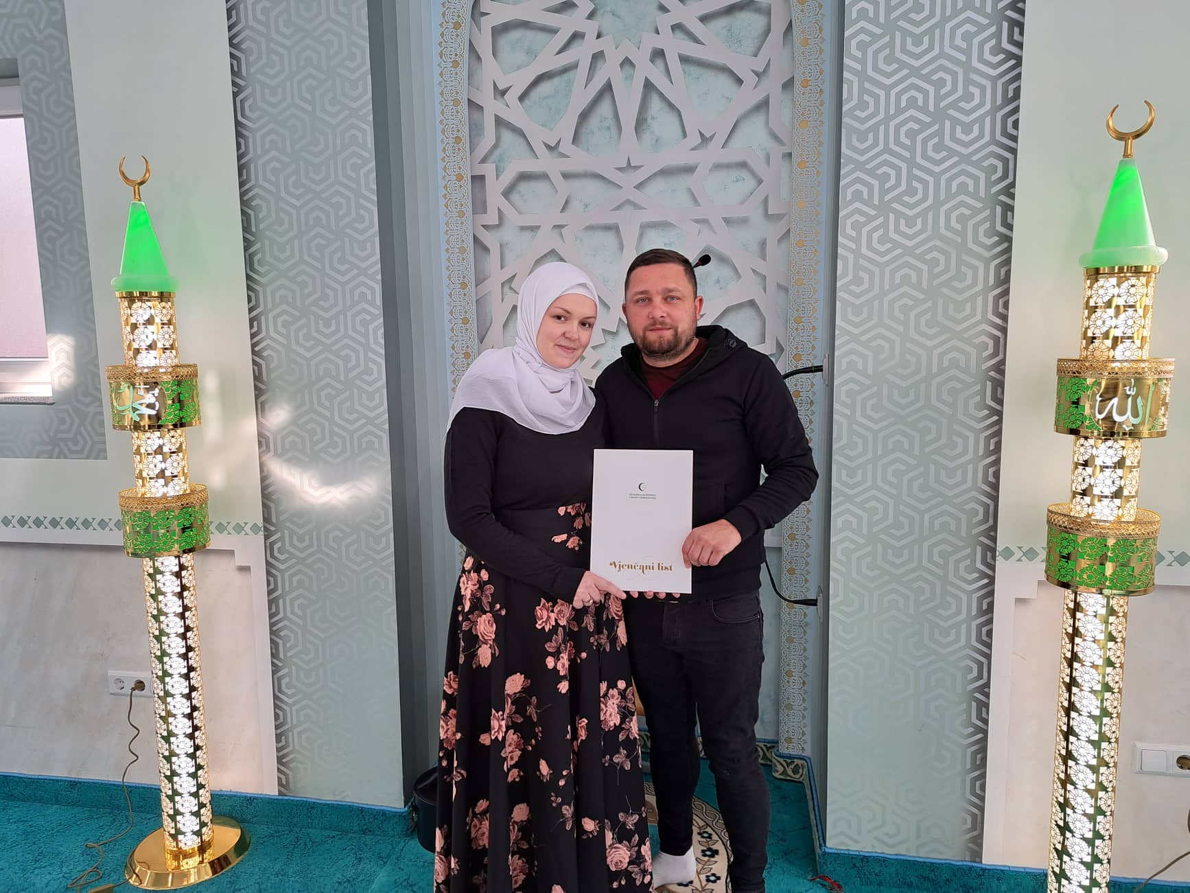 Jusići:Šerijatsko vjenčanje: Mustafić Džemal i Dženita