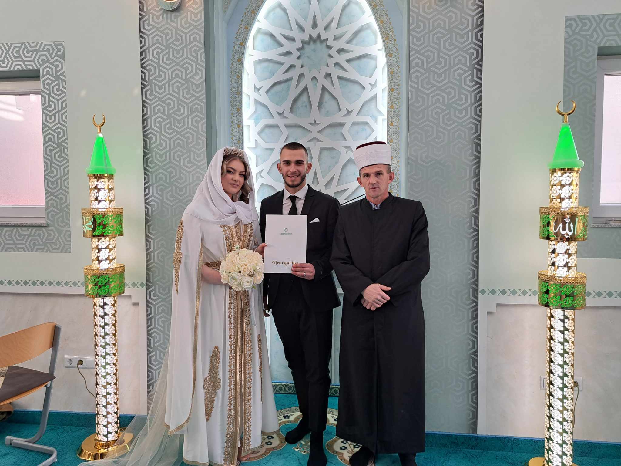JUSIĆI-Šerijatsko vjenčanje: Junuzović Armin i Musić Erna