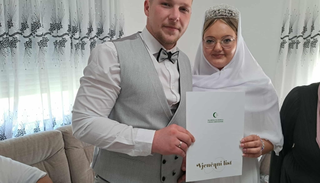 Šerijatsko vjenčanje: Selimović Hasan i Seldina