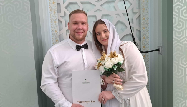 JUSIĆI-Šerijatsko vjenčanje: Islamović Nihad i Vanesa